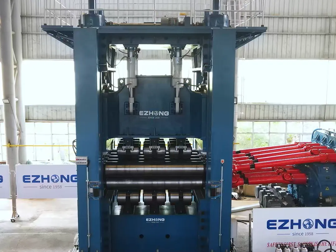 Высокопрочный листовой выравнивающий станок EZW43T-40x2500.9R компании Ezhong